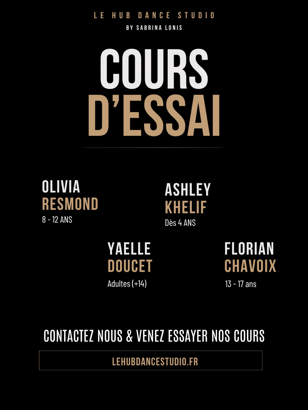 Cours d&rsquo;essai